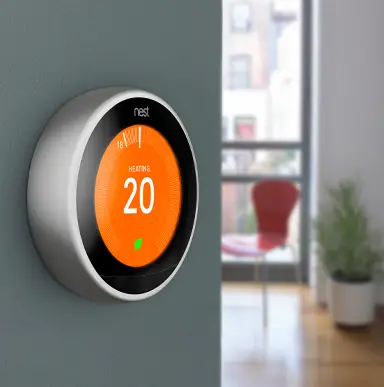 Nest Learning Thermostat at Home