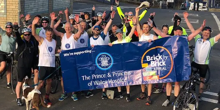 Please support team Cy-Run’s coast to coast run tomorrow in aid of Glasgow hospice 1 Team CY-RUN