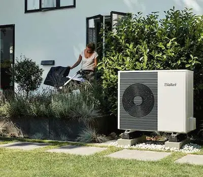 Vaillant aroTHERM air source heat pump