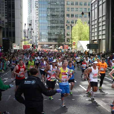 London Marathon Chris Hanlon